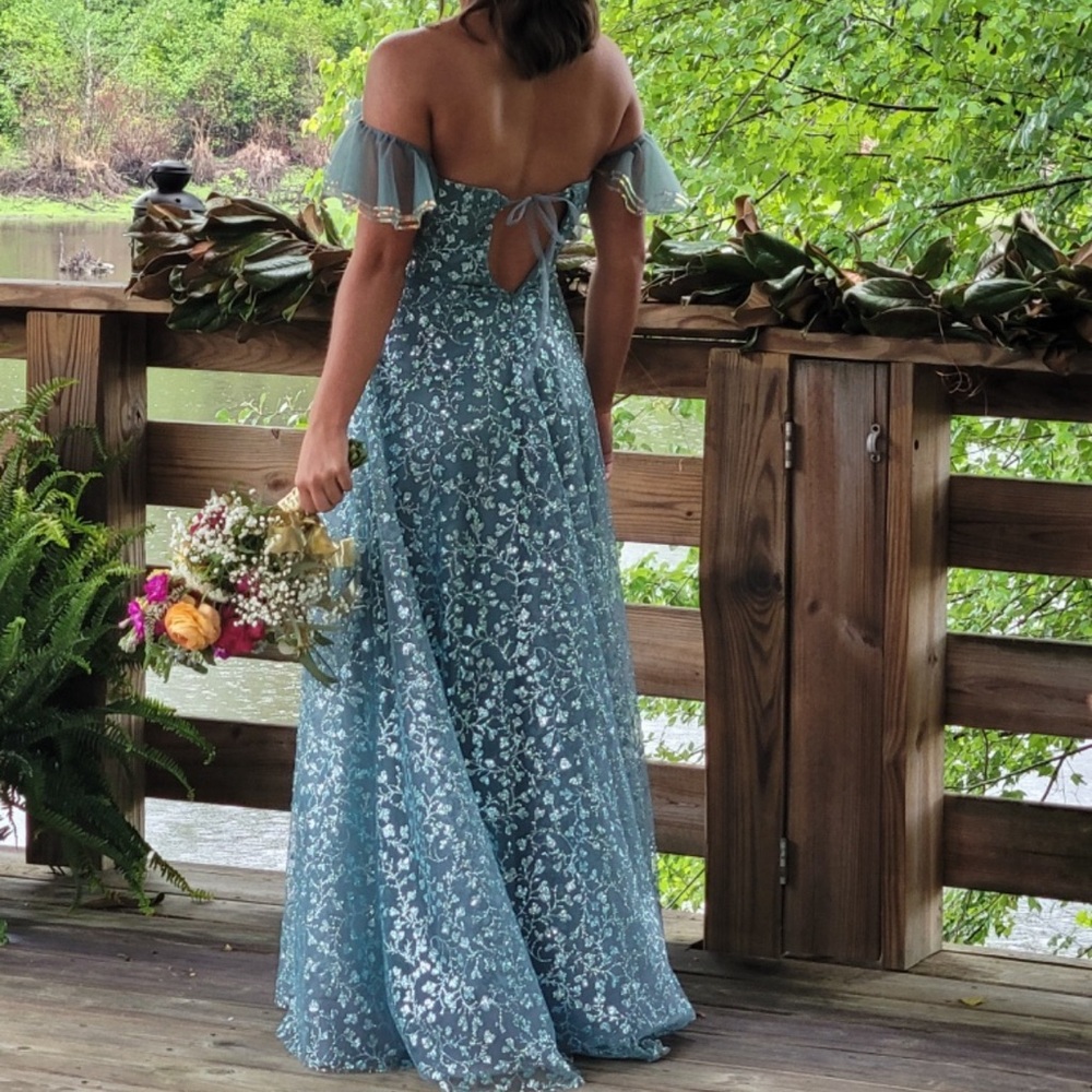 Ellie Wilde EW34063 Prom Dress - Picture 3 of 5